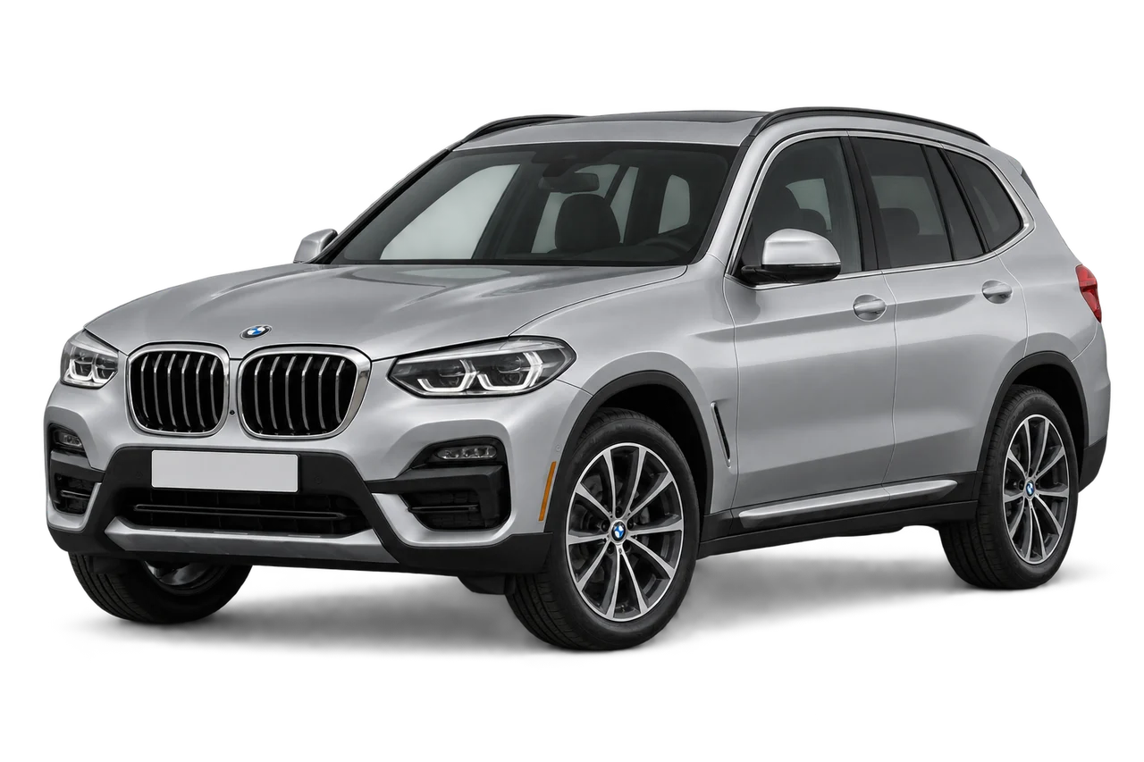 bmw X3 · Modelio iliustracija