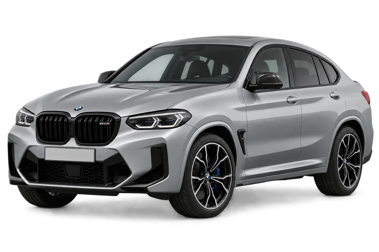 bmw X4 M · Modelio iliustracija
