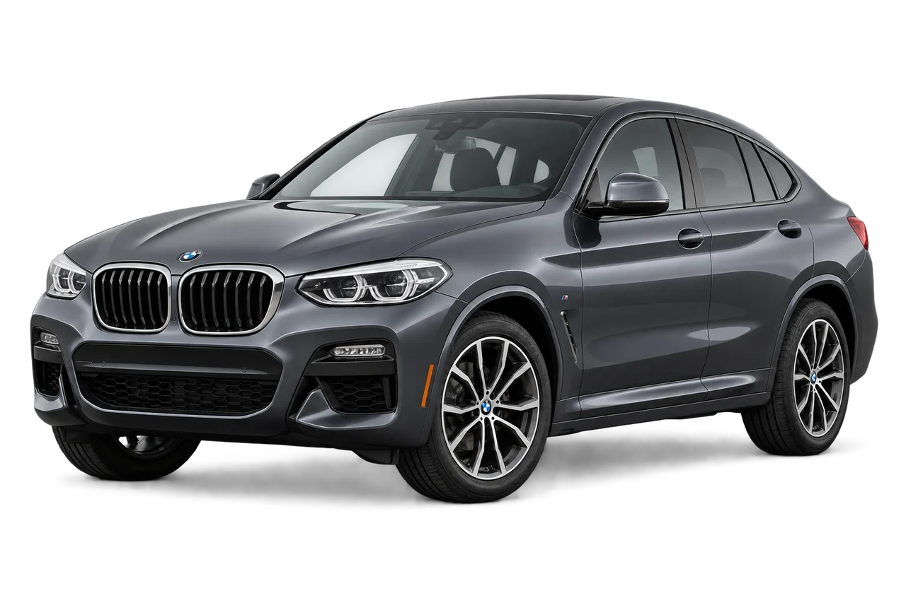 bmw X4 · G02 (2018–2021) · Kartos iliustracija