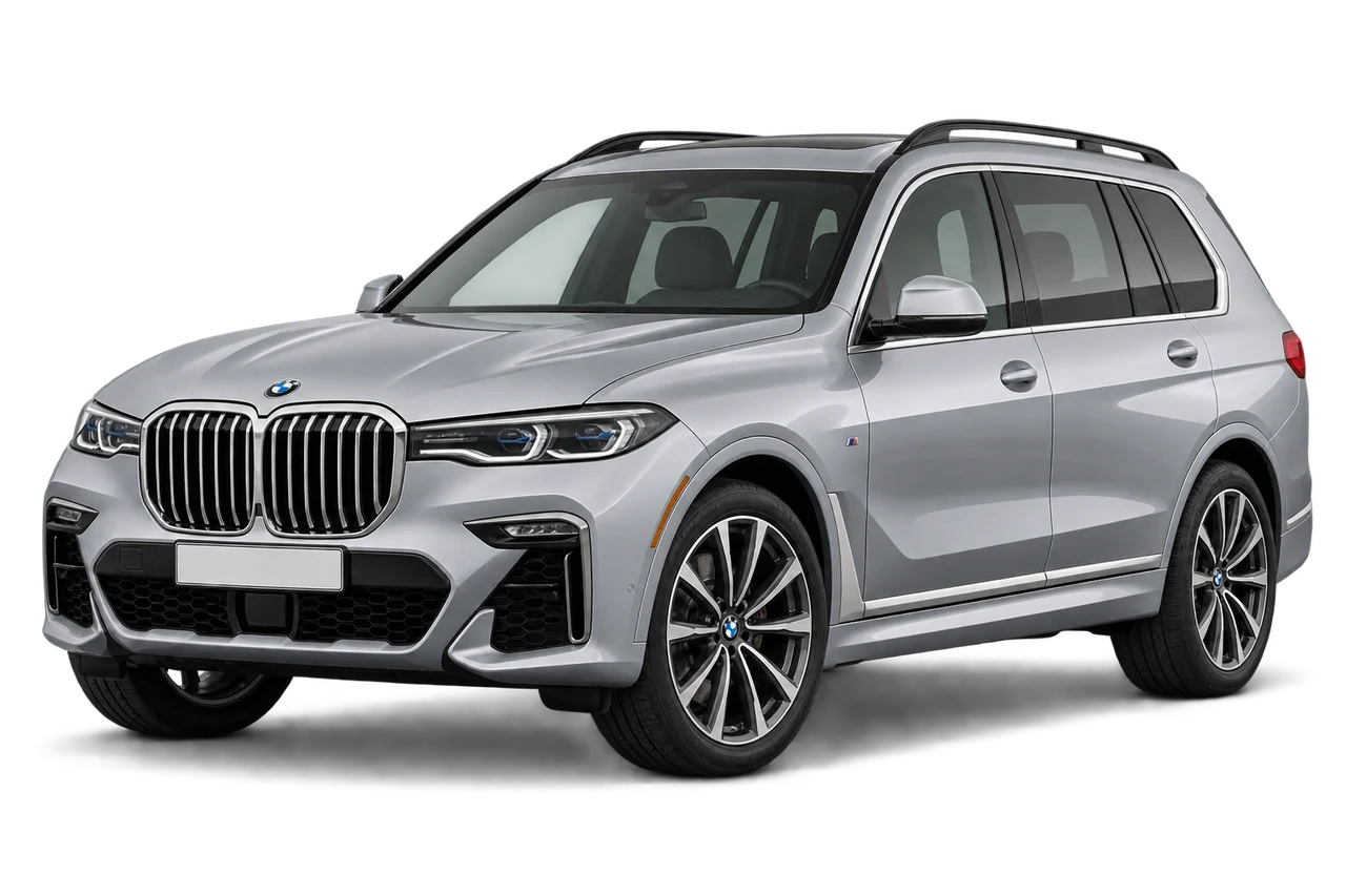 bmw X7 · Modelio iliustracija