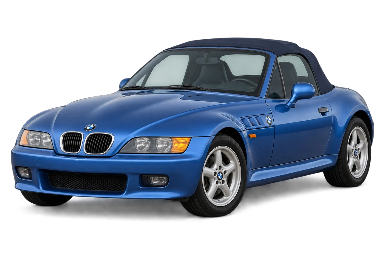 bmw Z3 · Modelio iliustracija