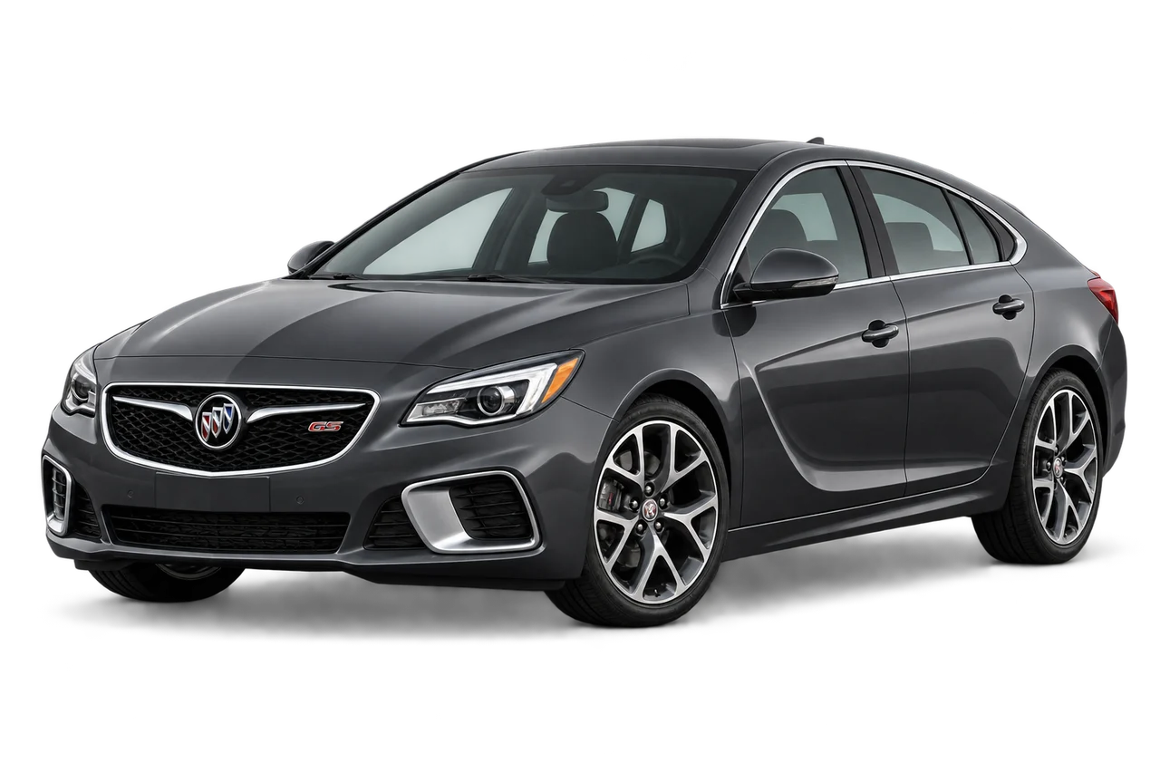 buick Regal · Modelio iliustracija
