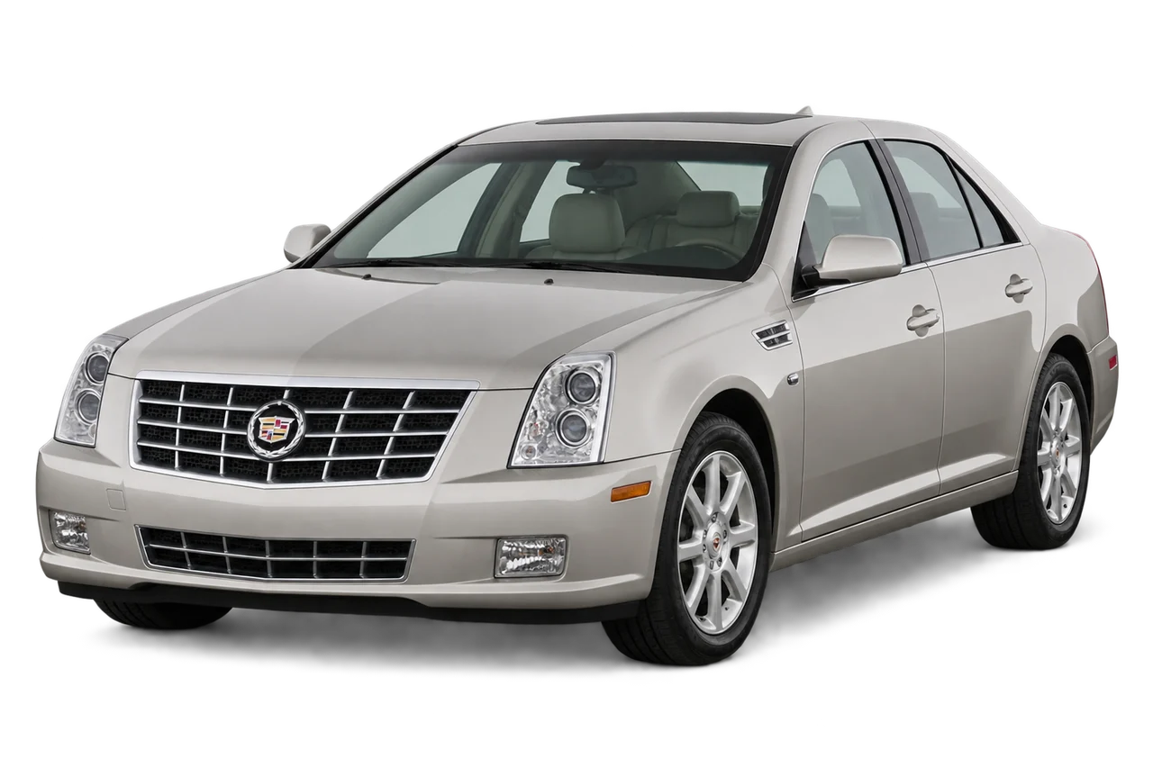 cadillac STS · Modelio iliustracija