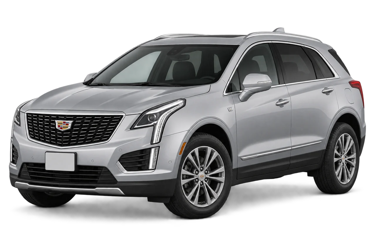 cadillac XT5 · Modelio iliustracija