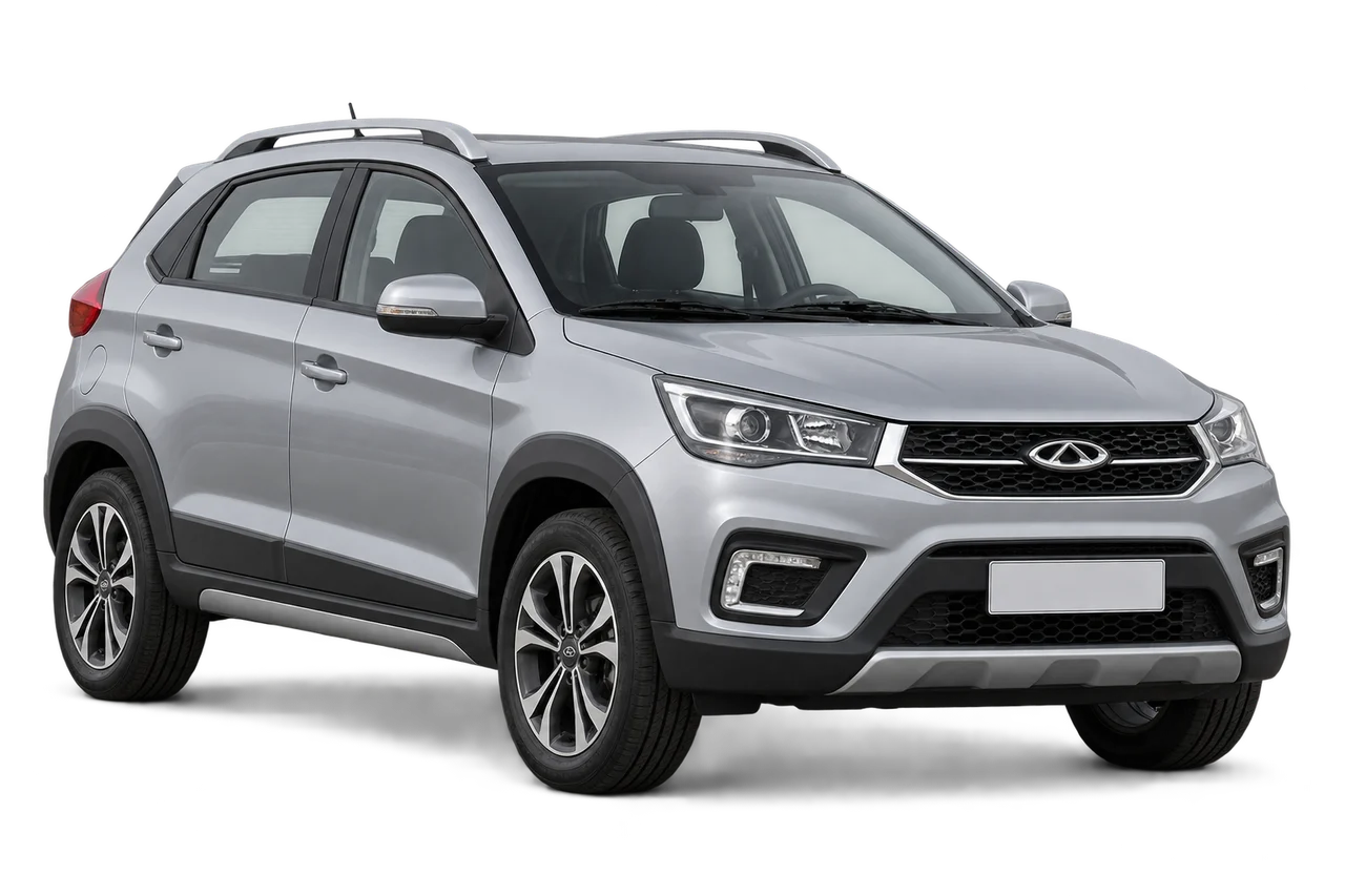 chery Tiggo 2 · Modelio iliustracija