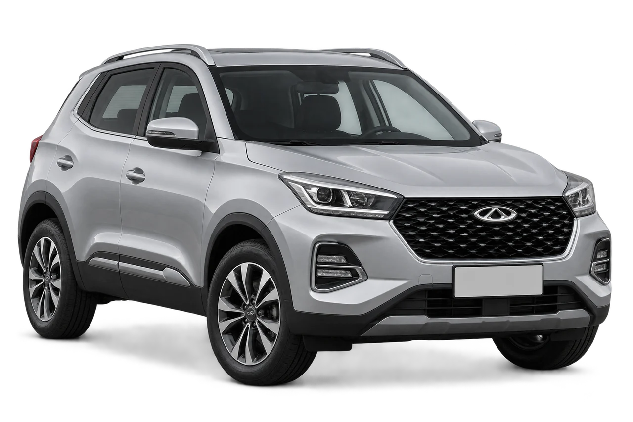 chery Tiggo 4 · Modelio iliustracija