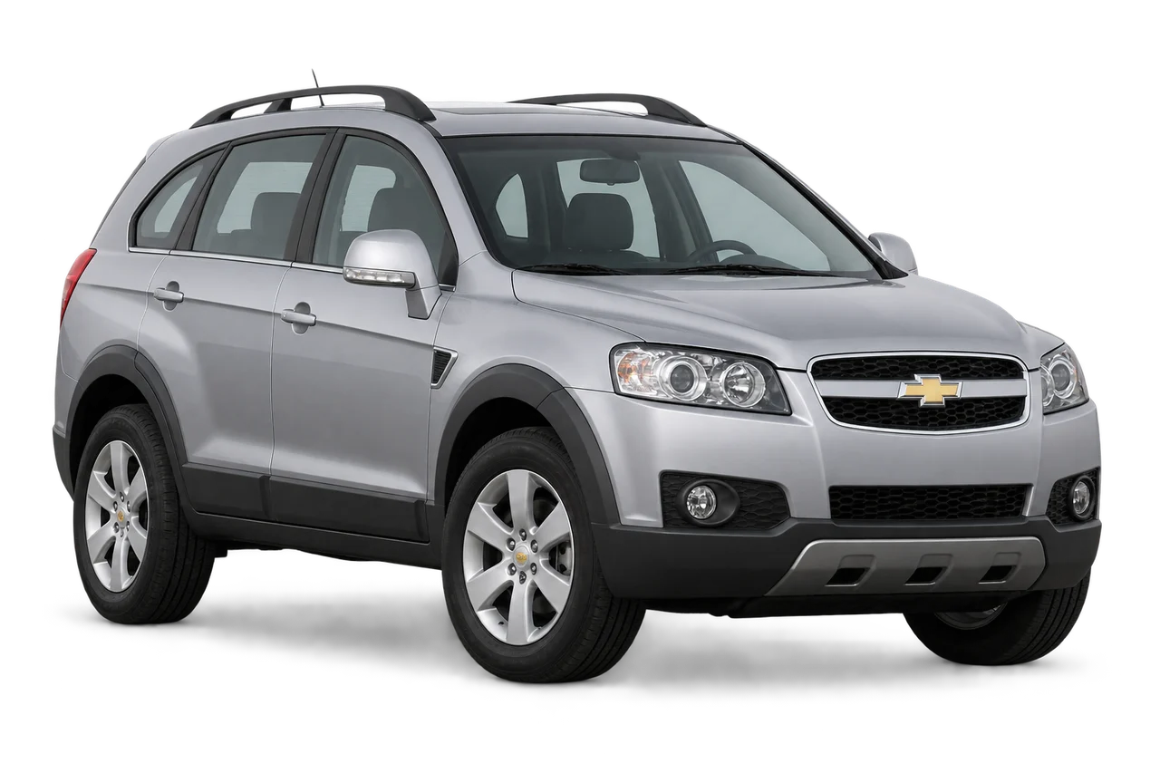 chevrolet Captiva · C100 (2006–2011) · Kartos iliustracija