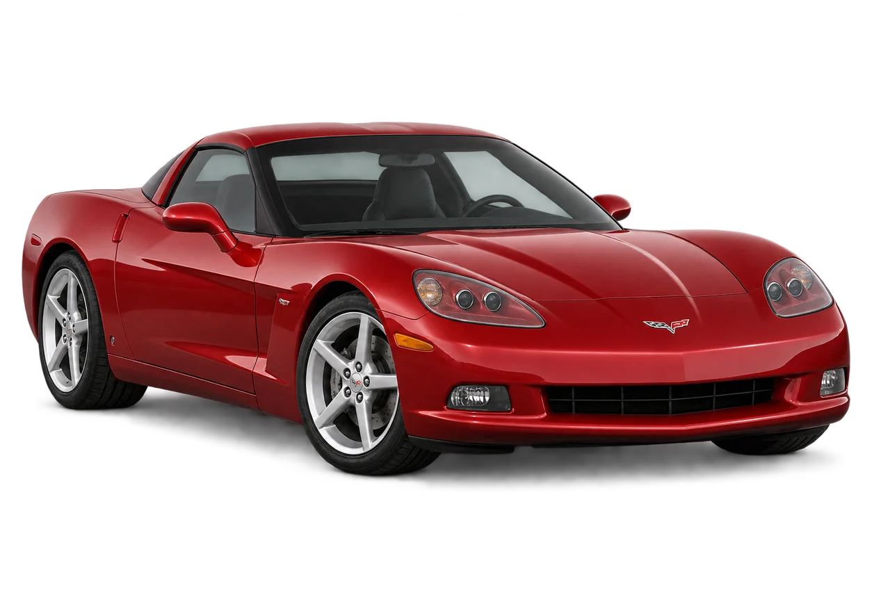 chevrolet Corvette · C6 (2005–2013) · Kartos iliustracija