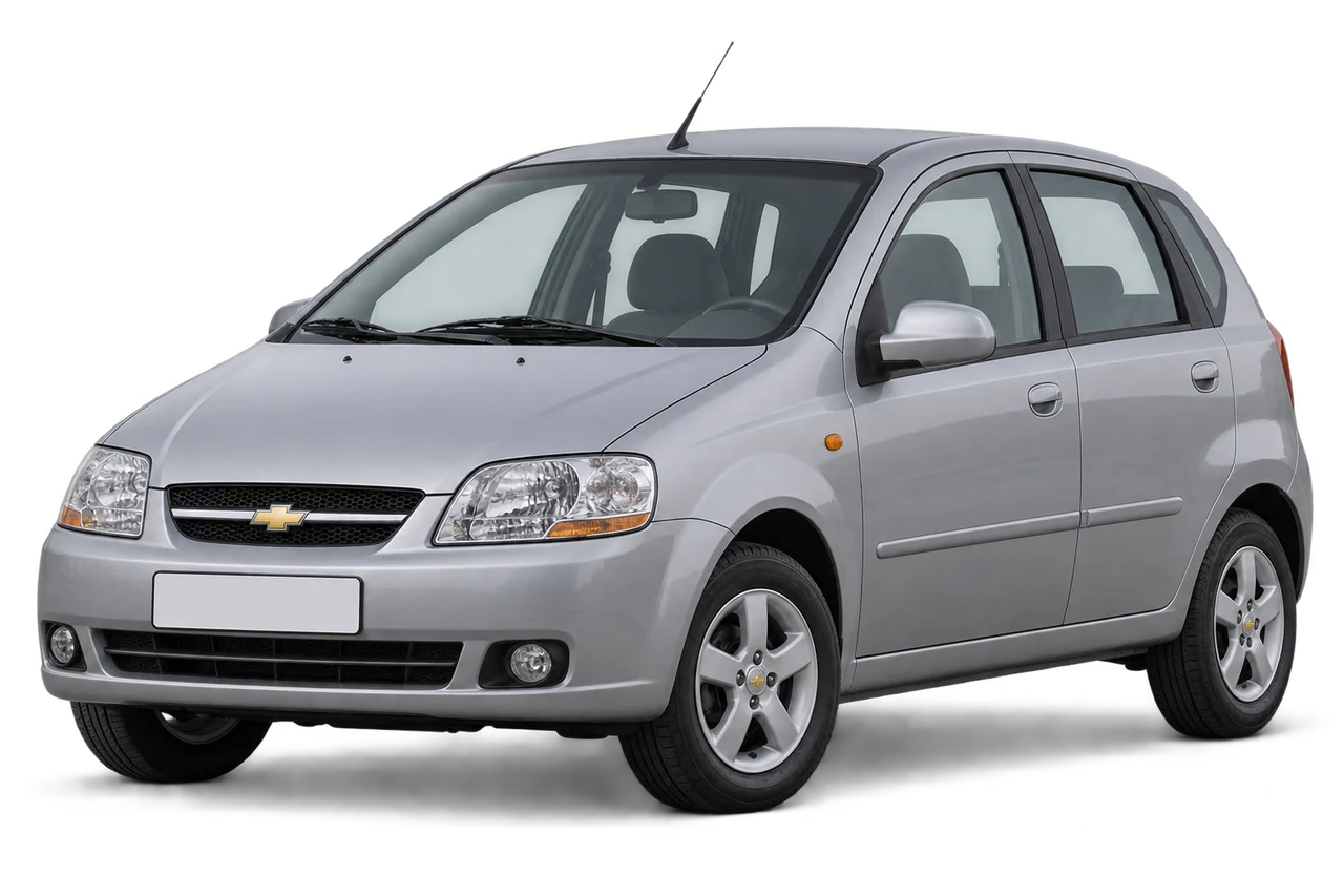 chevrolet Kalos · Modelio iliustracija