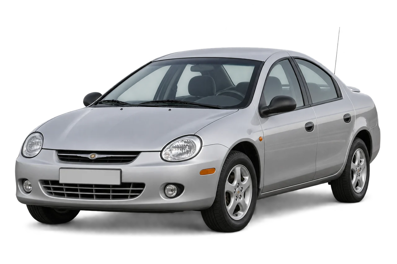 chrysler Neon · Modelio iliustracija