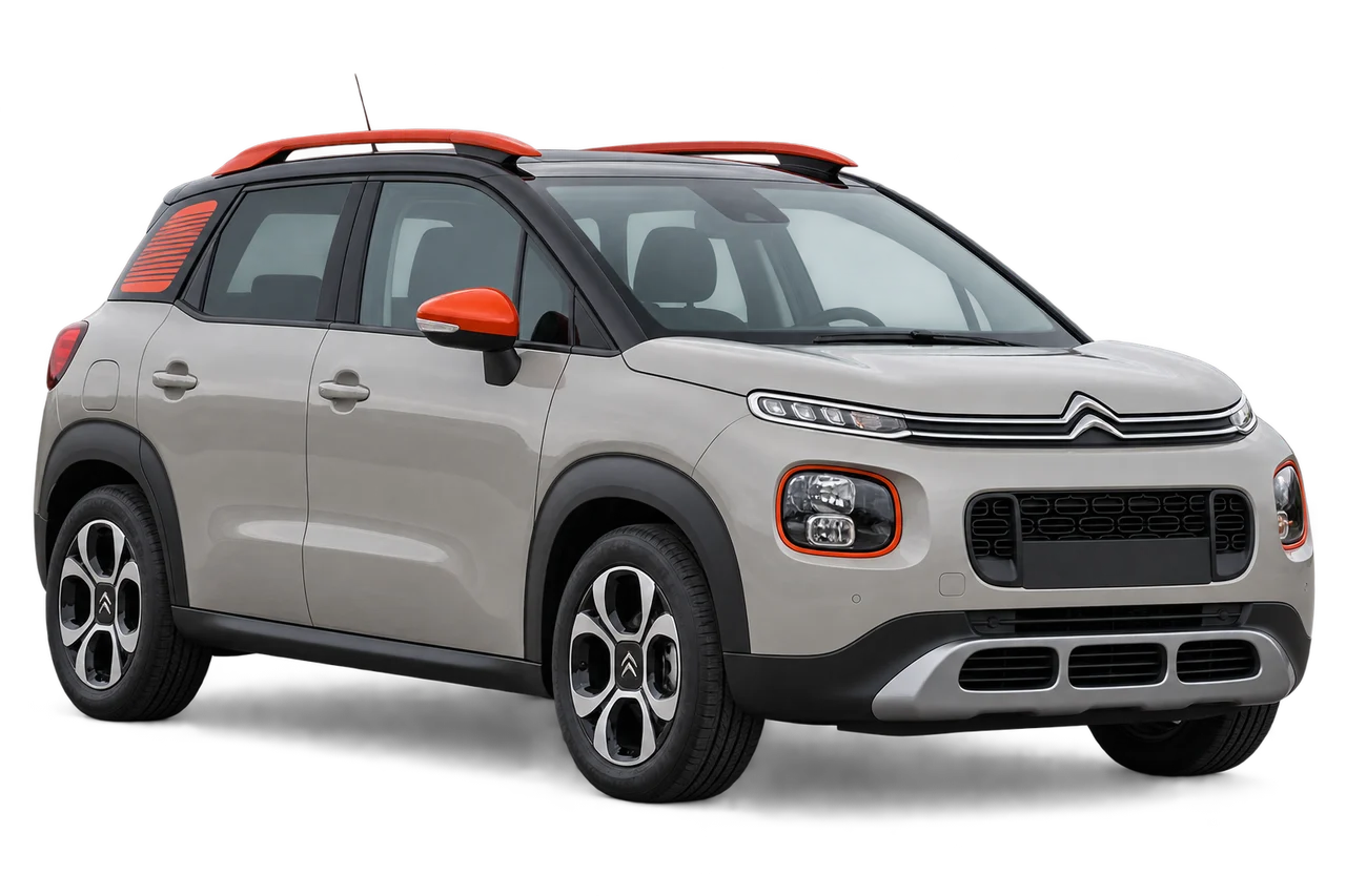 citroen C3 Aircross · Mk1 (2017–2021) · Kartos iliustracija