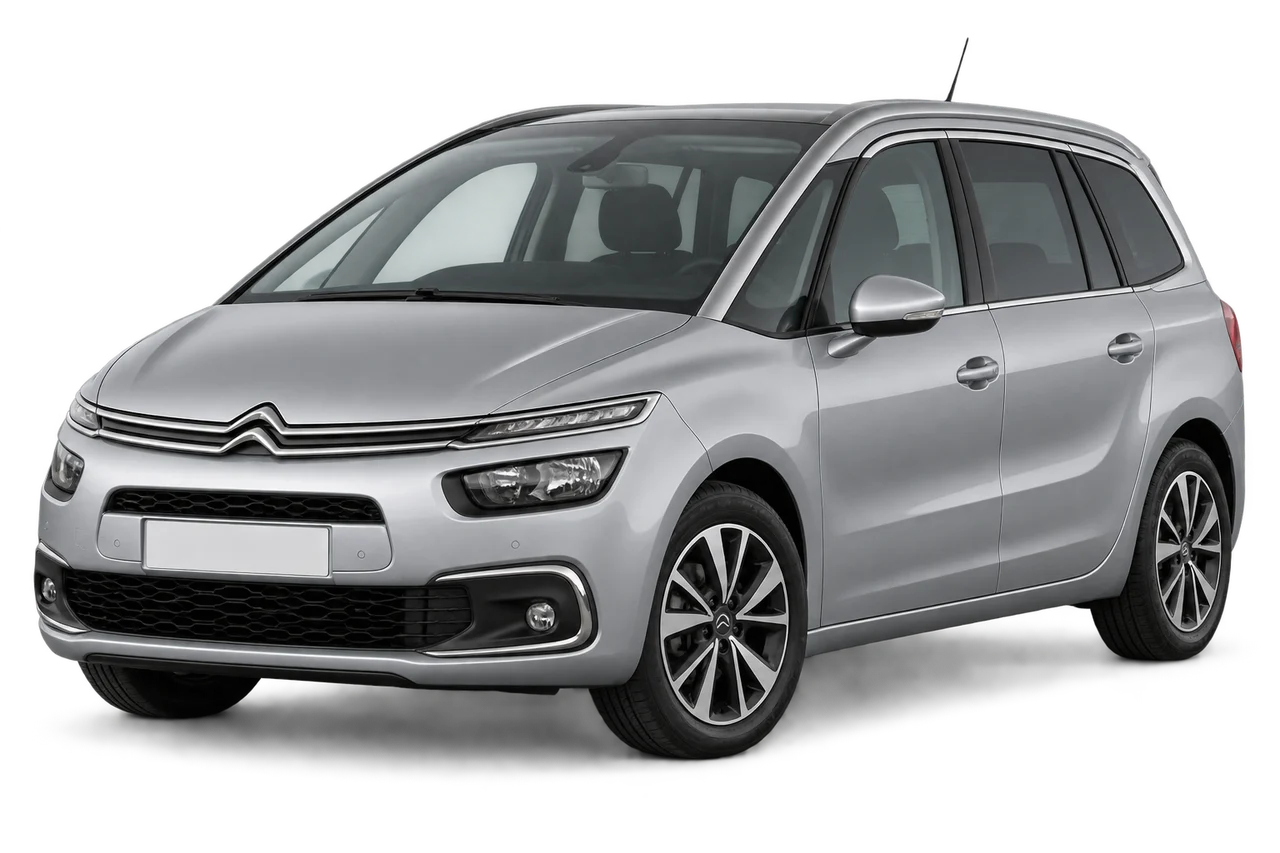 citroen C4 Picasso · Modelio iliustracija