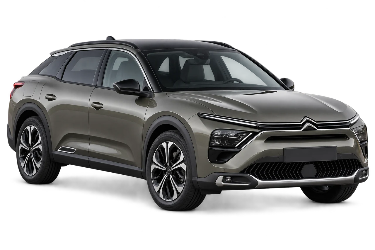citroen C5 X · Modelio iliustracija
