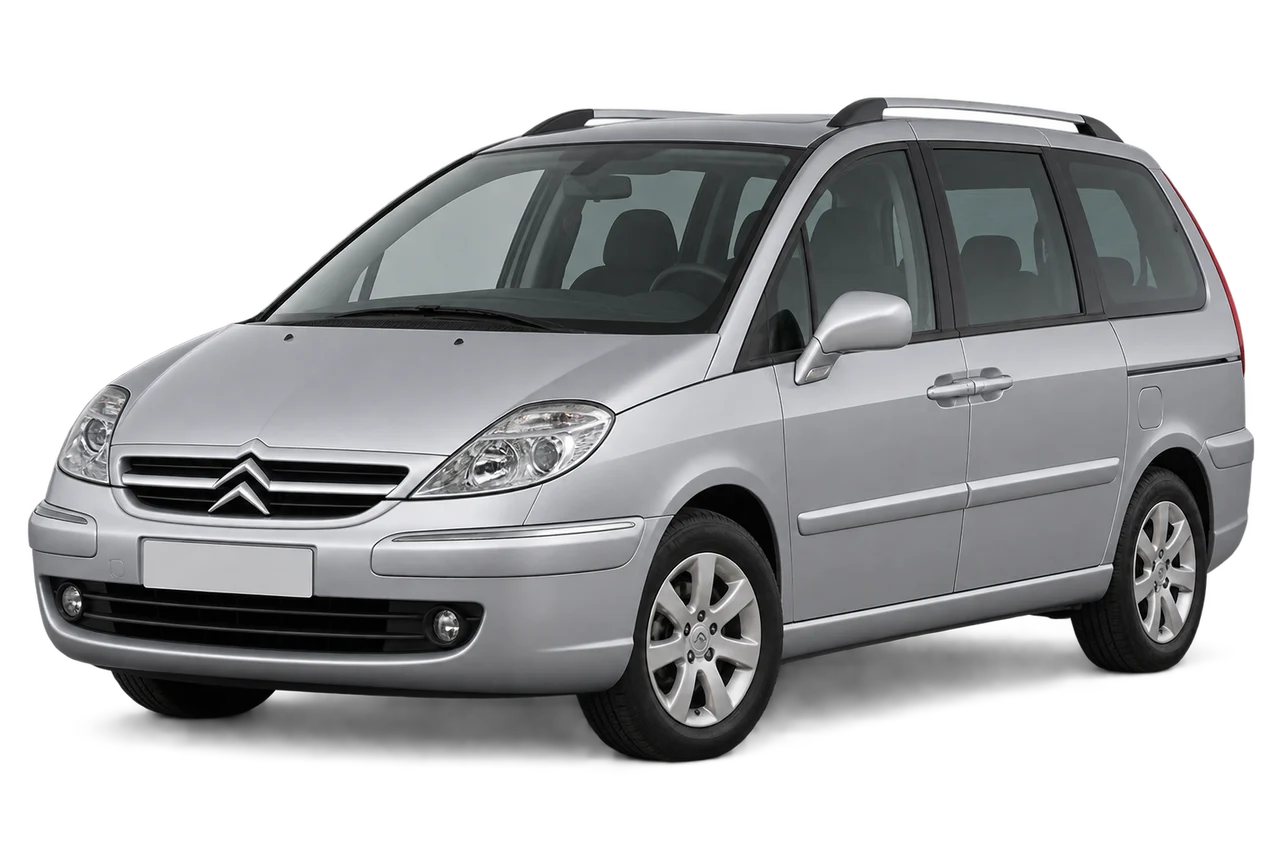 citroen C8 · Modelio iliustracija