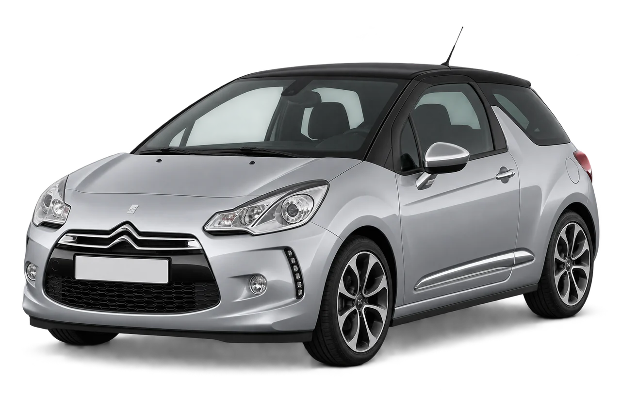 citroen DS3 · Modelio iliustracija