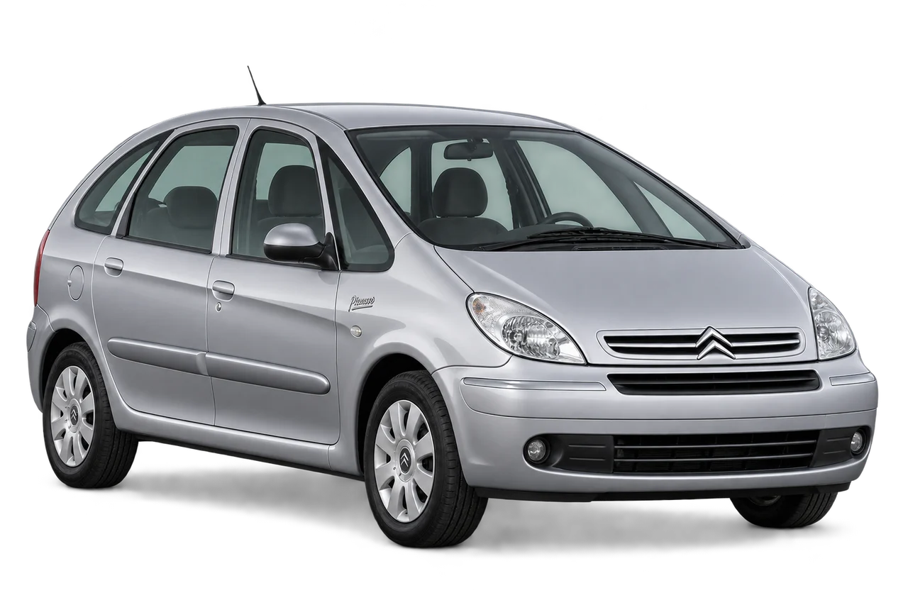 citroen Xsara Picasso · Modelio iliustracija