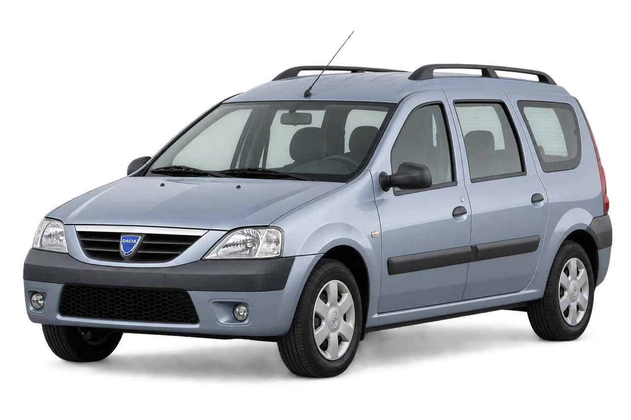 dacia Logan MCV · Mk1 (2006–2013) · Kartos iliustracija