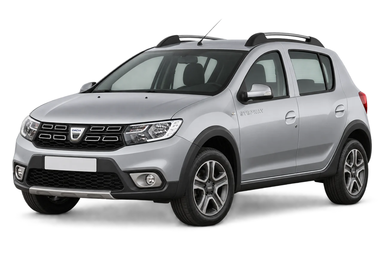 dacia Sandero Stepway · Mk2 FL (2016–2020) · Kartos iliustracija