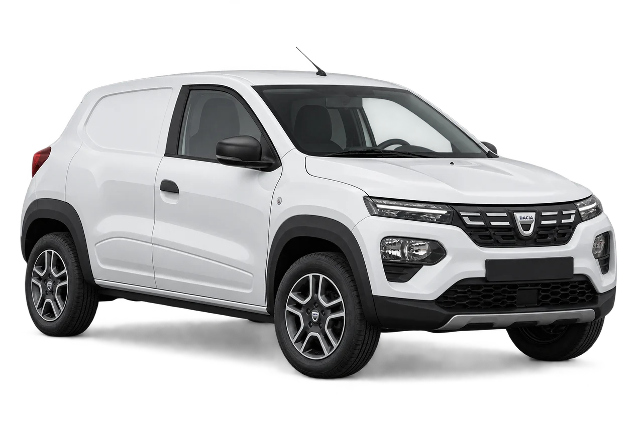 dacia Spring · Modelio iliustracija
