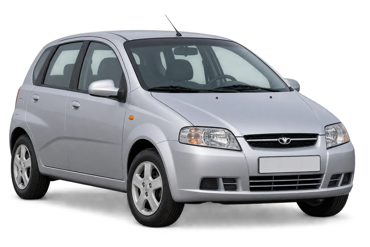 daewoo Kalos · Modelio iliustracija