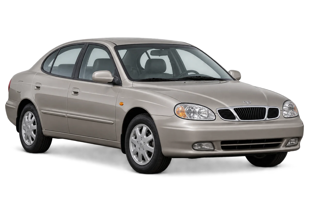 daewoo Leganza · Modelio iliustracija