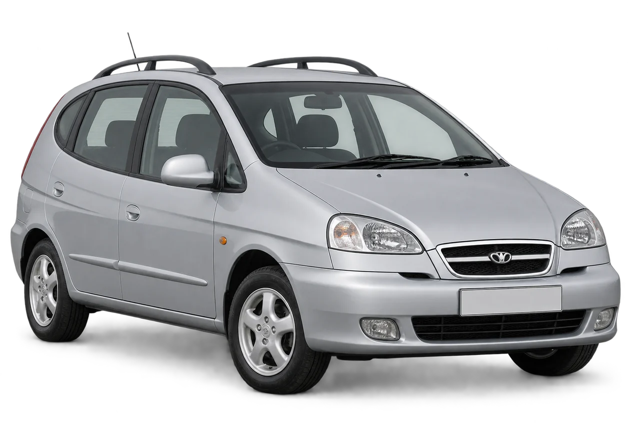 daewoo Rezzo · Modelio iliustracija