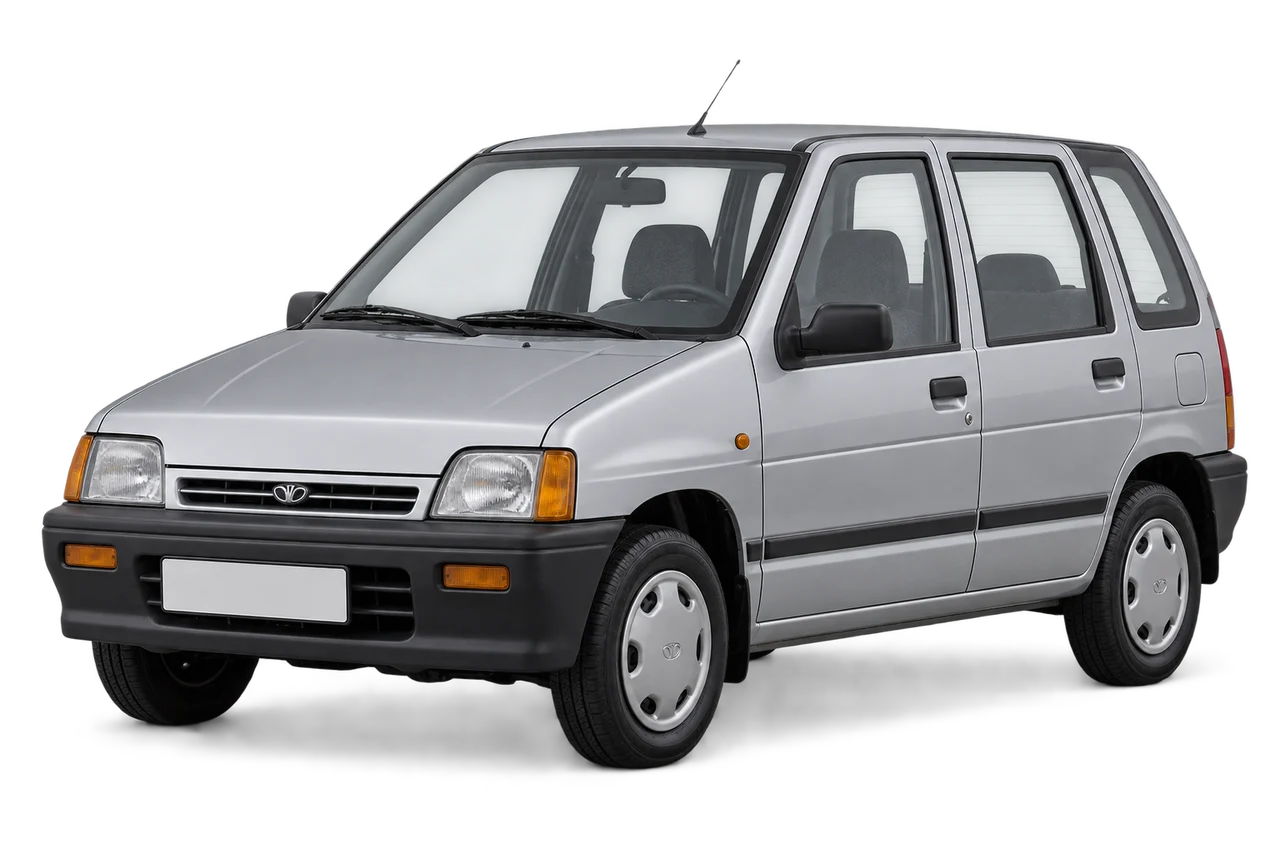 daewoo Tico · Modelio iliustracija