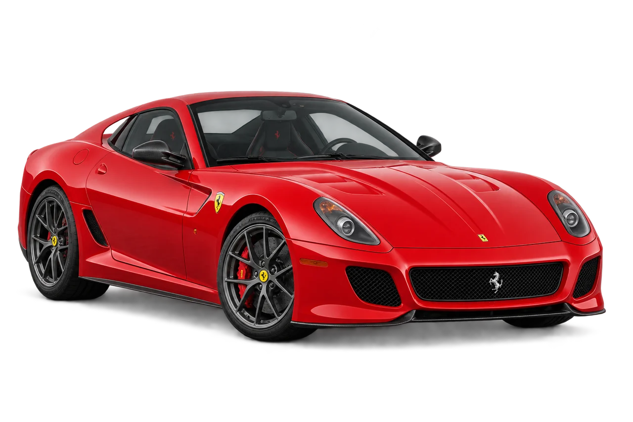 ferrari 599 · Modelio iliustracija