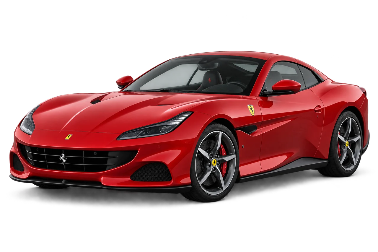 ferrari Portofino · Modelio iliustracija