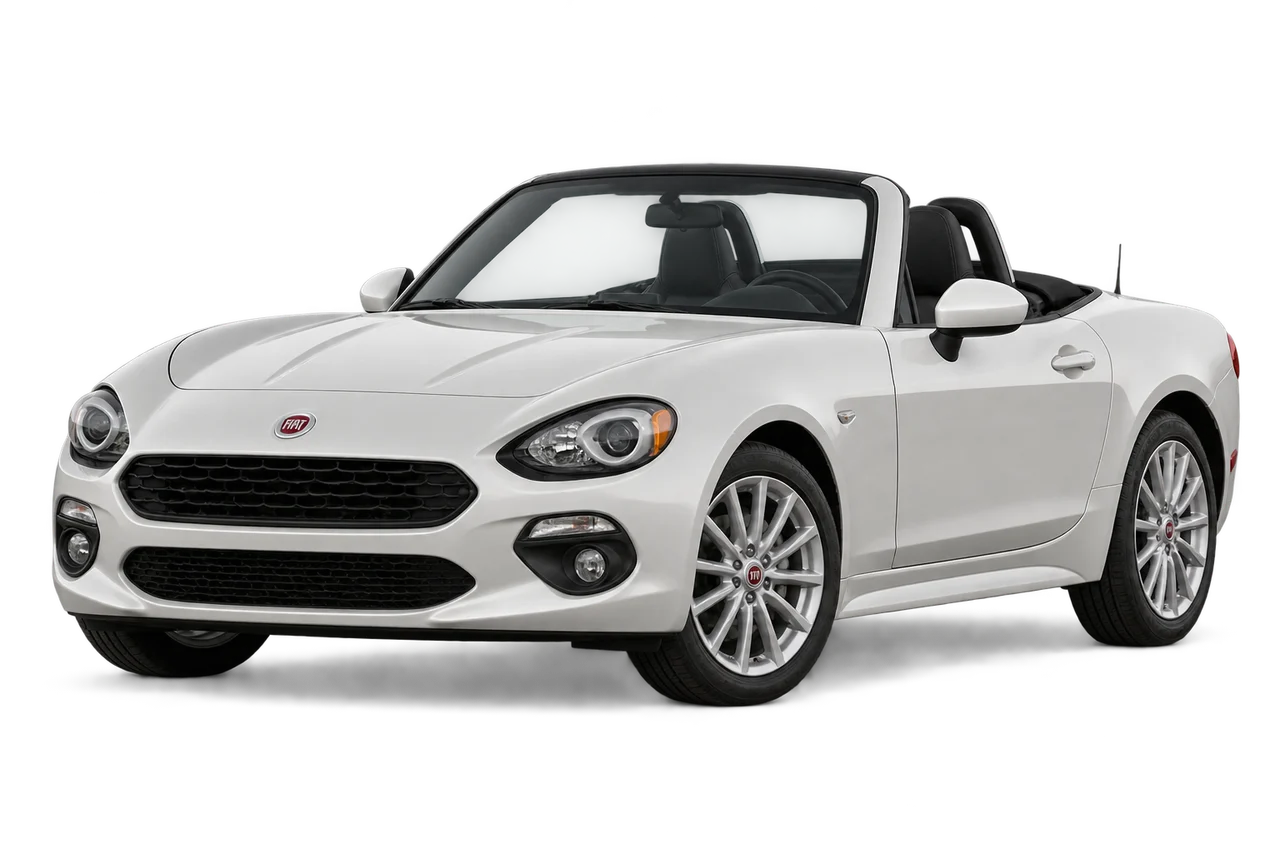 fiat 124 Spider · Modelio iliustracija