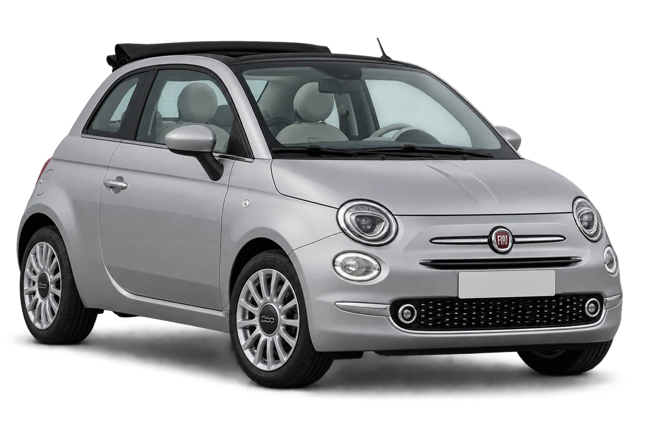 fiat 500C · Modelio iliustracija