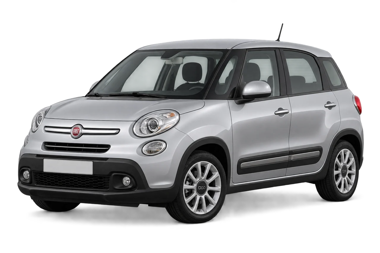 fiat 500L · Modelio iliustracija