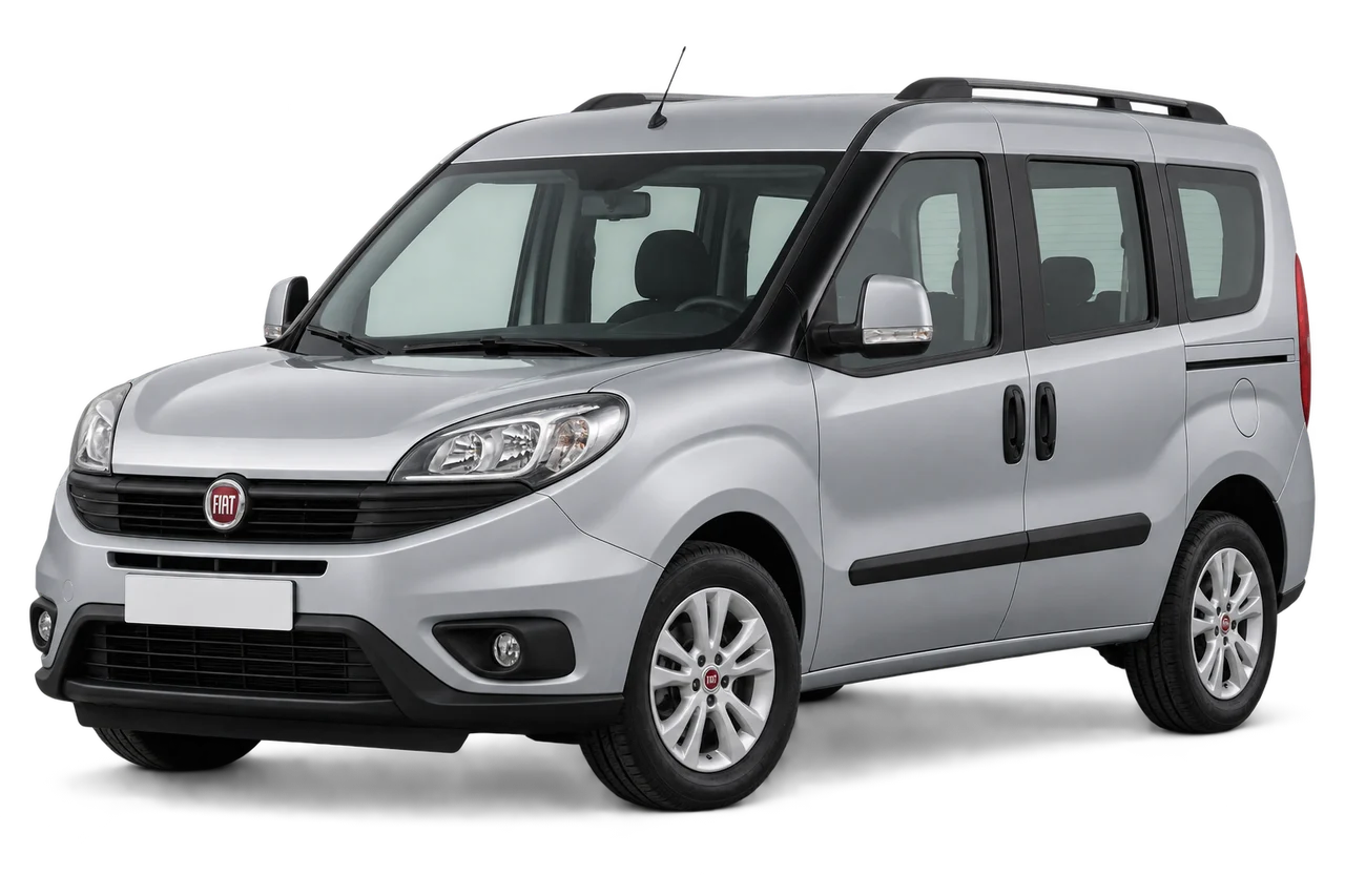 fiat Doblo · Modelio iliustracija