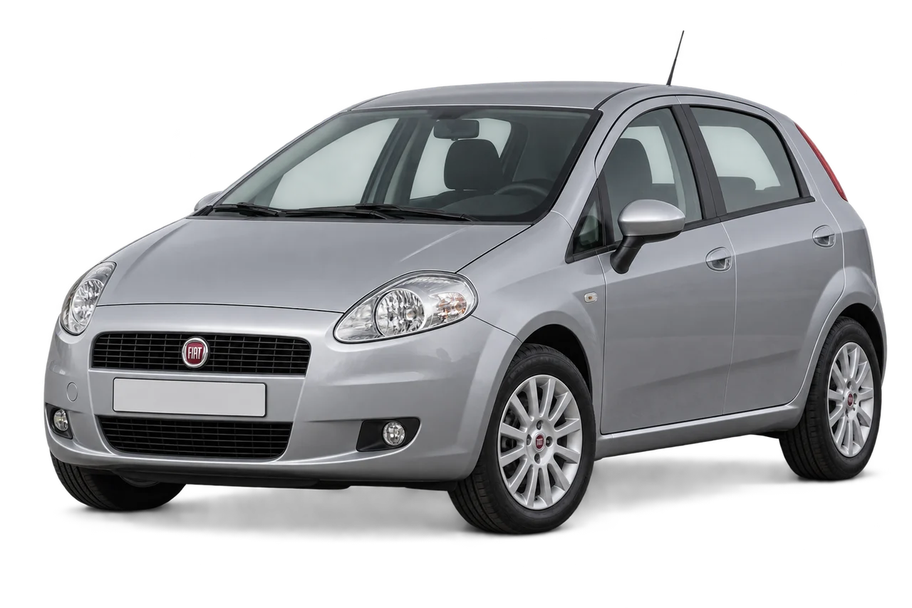 fiat Grande Punto · Modelio iliustracija