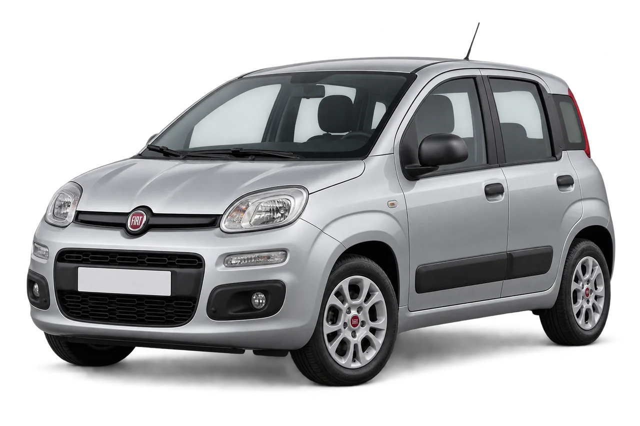 fiat Panda · Modelio iliustracija