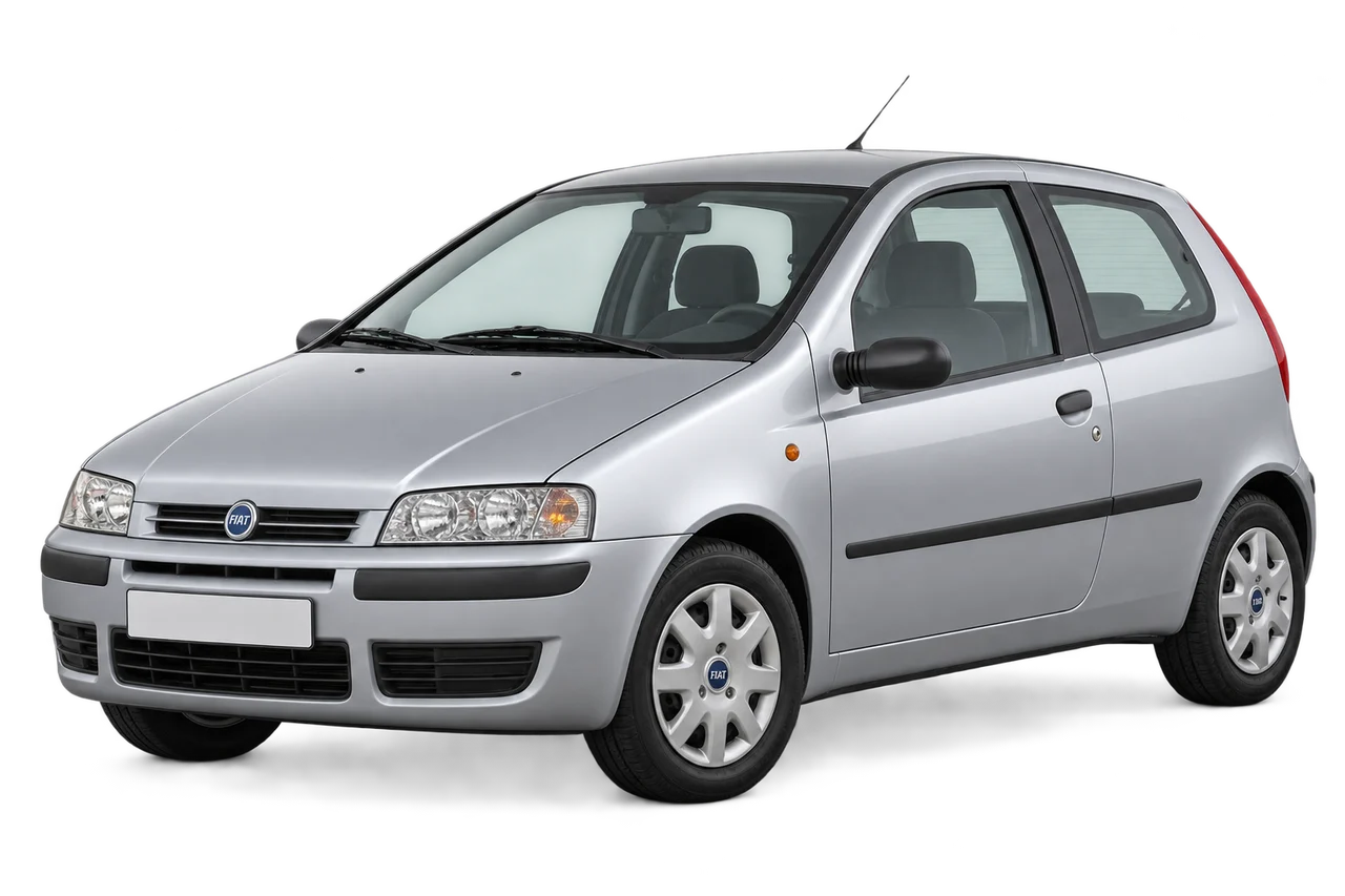 fiat Punto · Mk2 (1999–2005) · Kartos iliustracija
