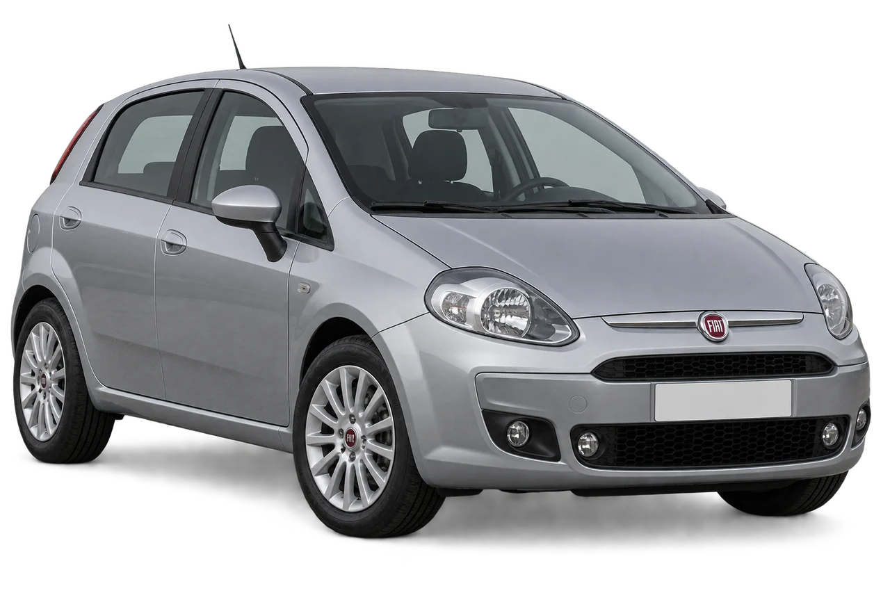 fiat Punto Evo · Modelio iliustracija
