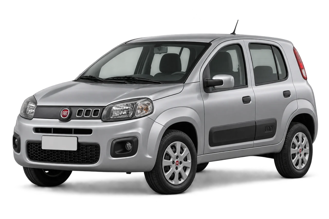 fiat Uno · Modelio iliustracija