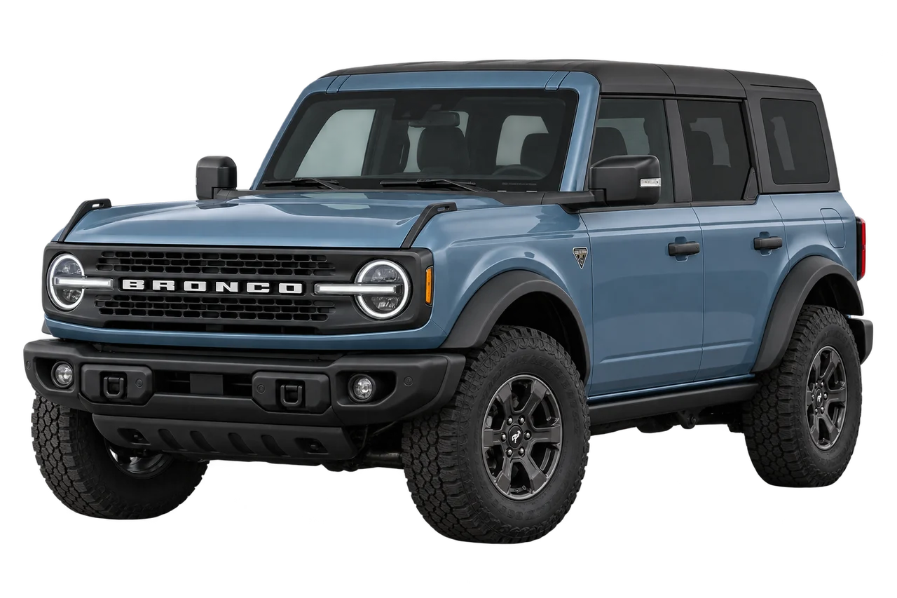 ford Bronco · Modelio iliustracija