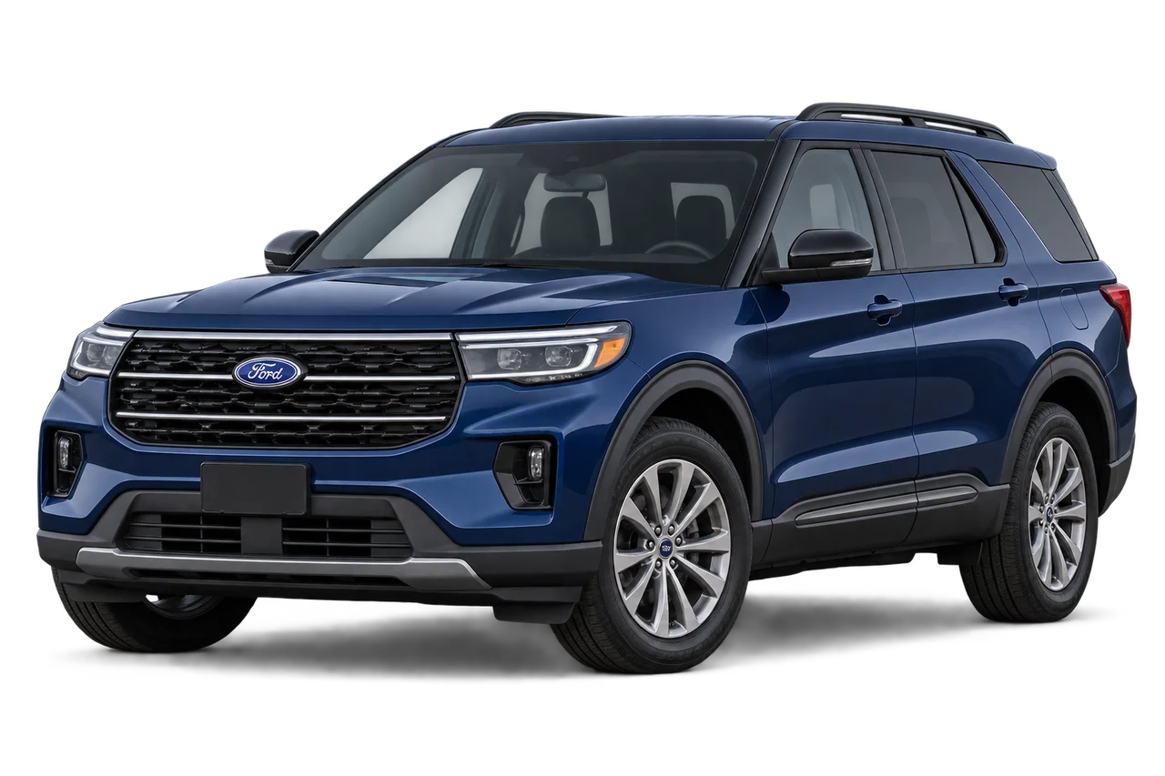 ford Explorer · Modelio iliustracija