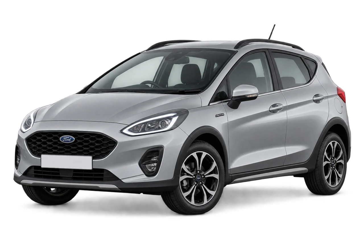 ford Fiesta · Modelio iliustracija
