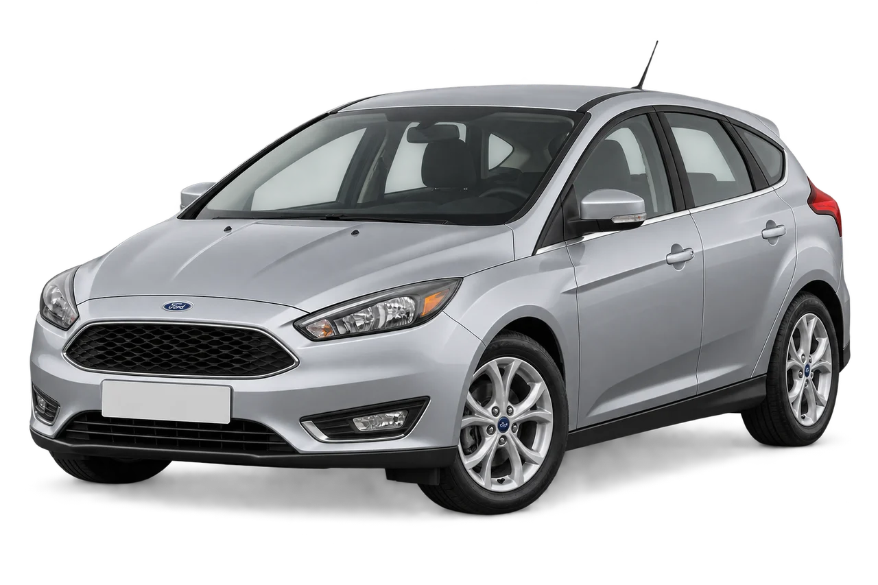 ford Focus · Mk3 FL (2014–2018) · Kartos iliustracija