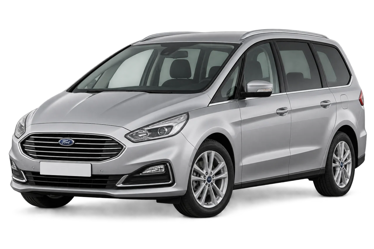 ford Galaxy · Modelio iliustracija