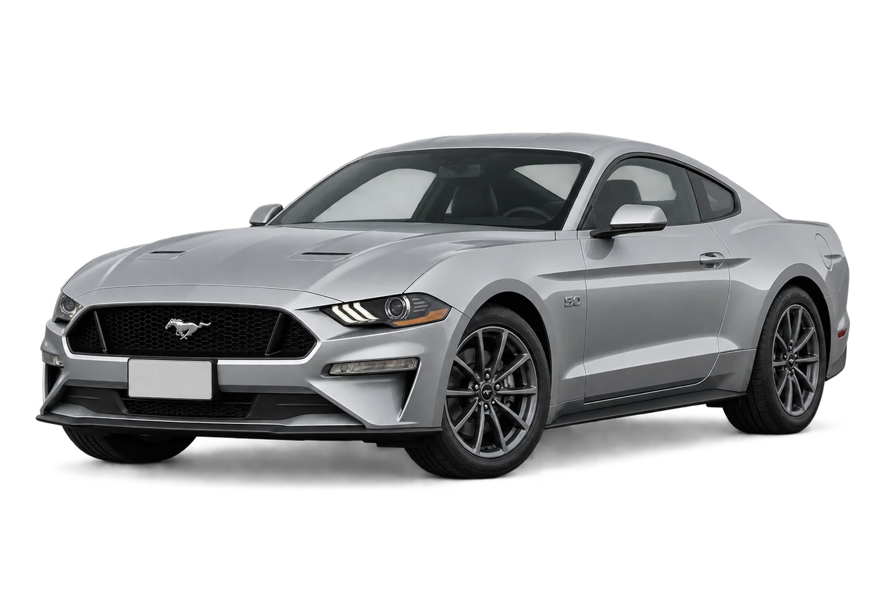ford Mustang · S550 FL (2017–2023) · Kartos iliustracija