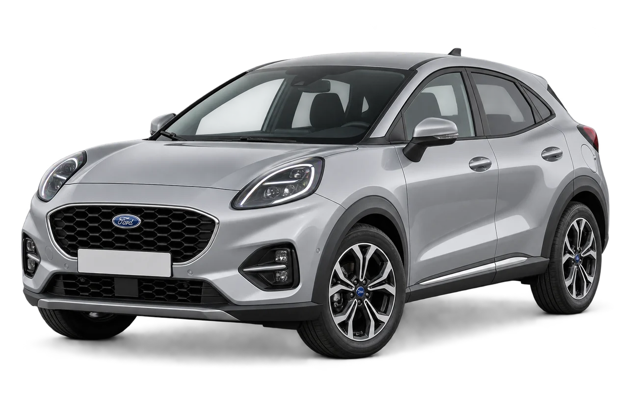ford Puma · Modelio iliustracija