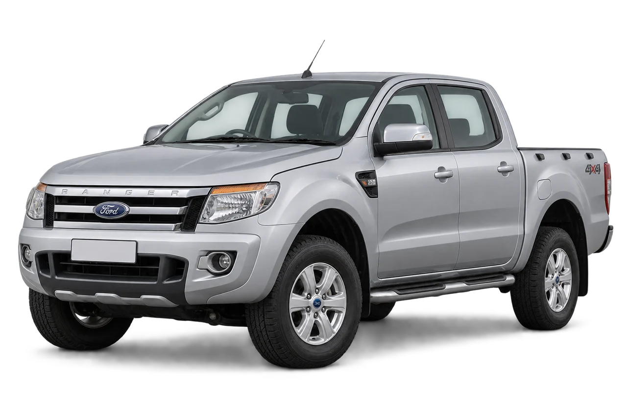 ford Ranger · T6 (2011–2015) · Kartos iliustracija