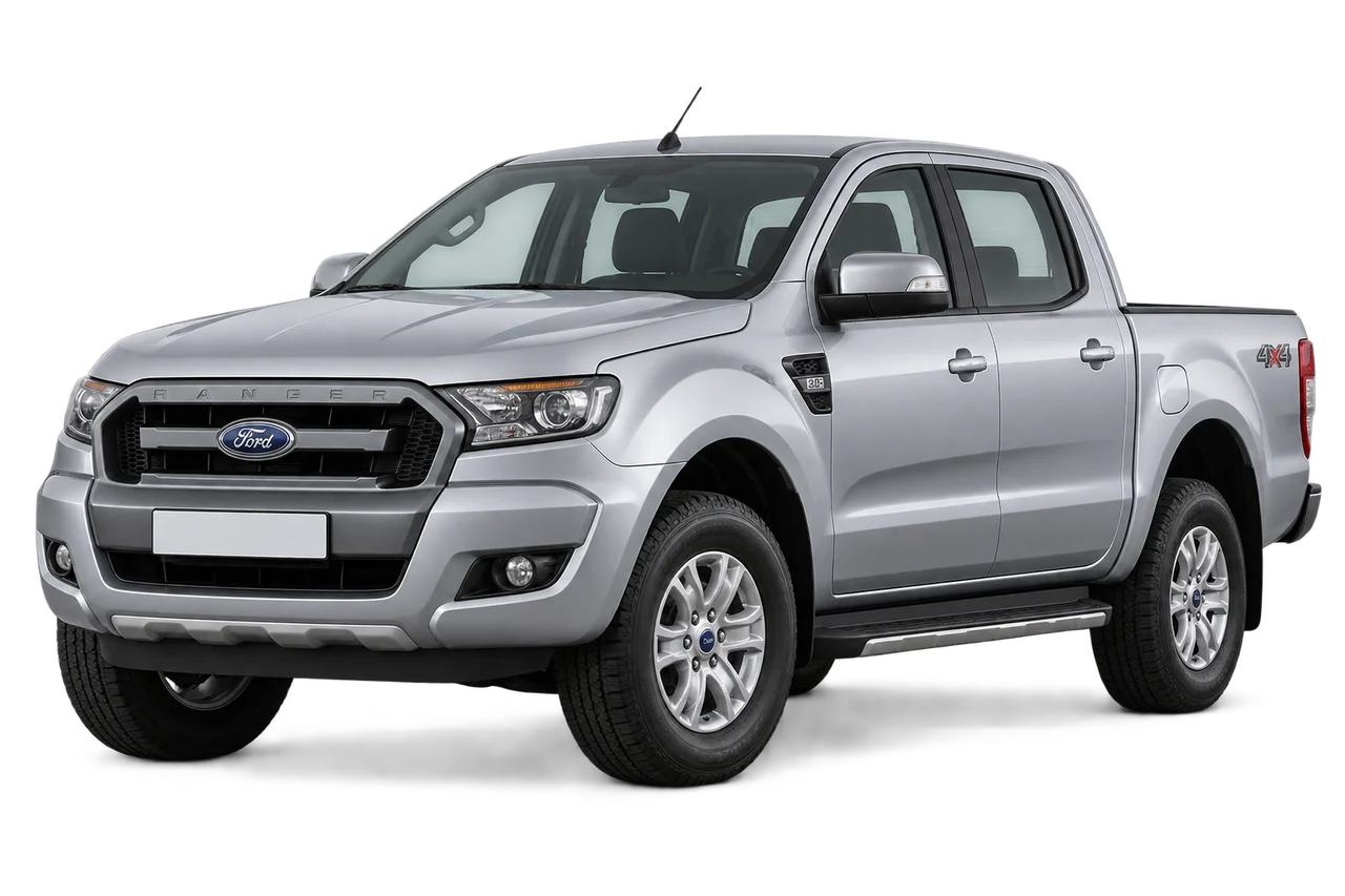 ford Ranger · T6 FL (2015–2019) · Kartos iliustracija