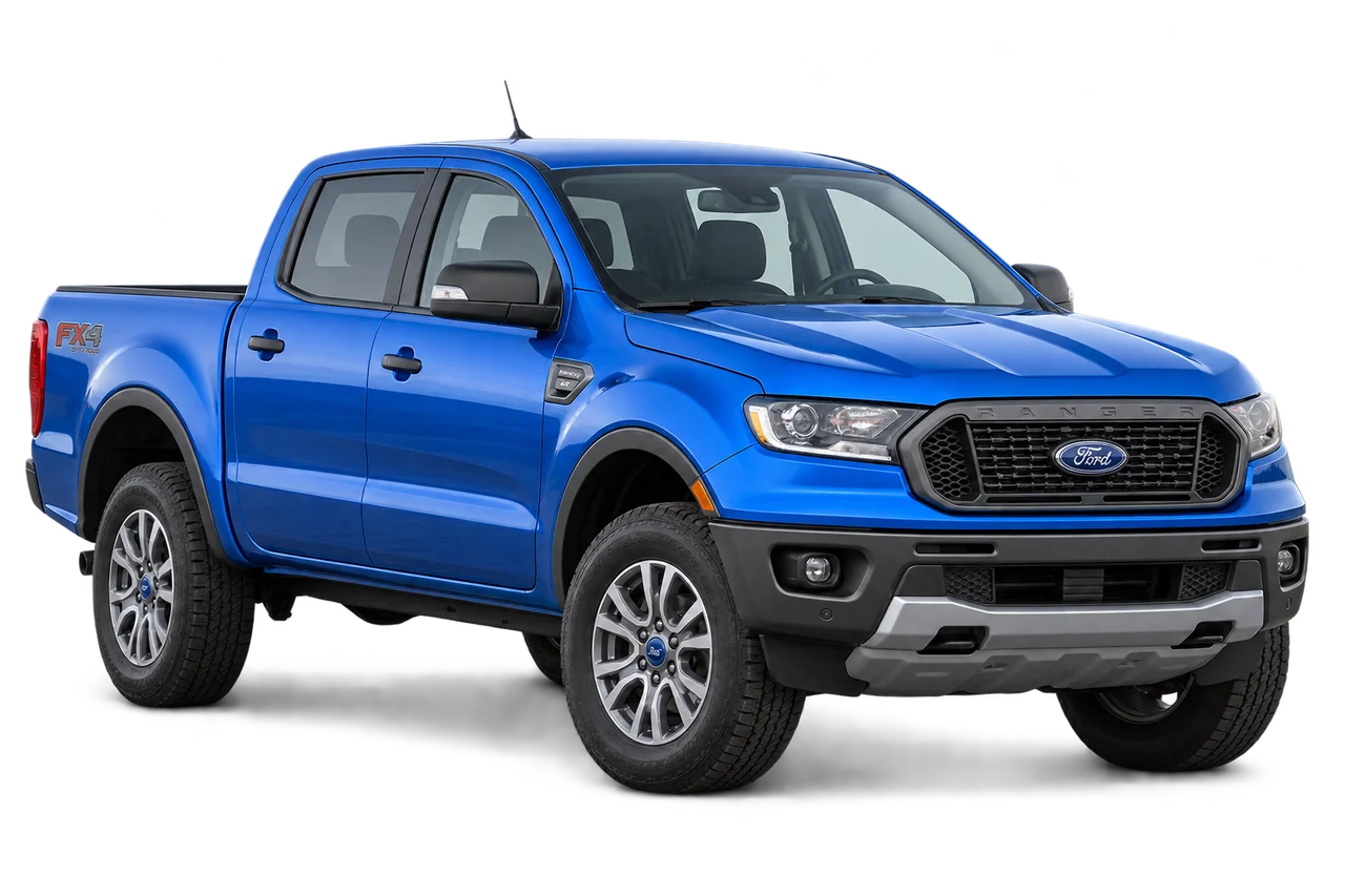 ford Ranger · T6 FL2 (2019–2022) · Kartos iliustracija