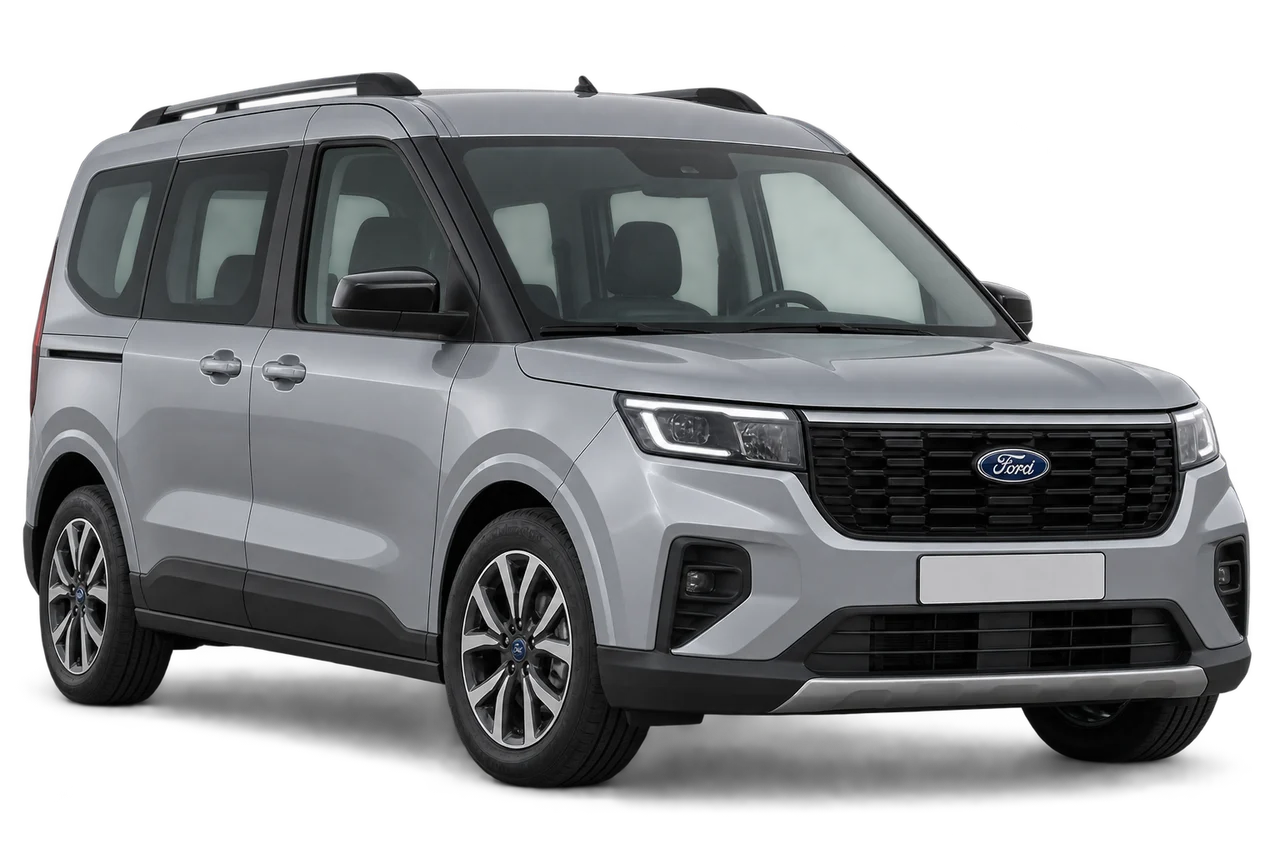 ford Tourneo Courier · Modelio iliustracija