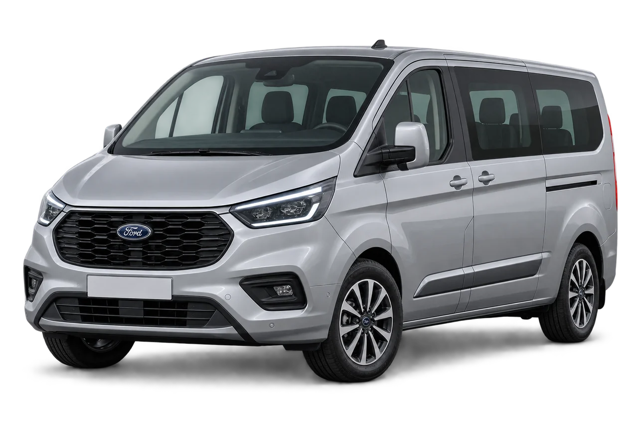 ford Tourneo Custom · Modelio iliustracija